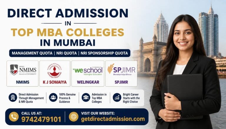 Direct Admission in Top MBA Colleges in Mumbai
