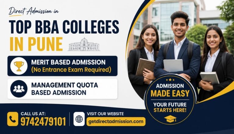 Direct Admission in Top BBA Colleges in Pune
