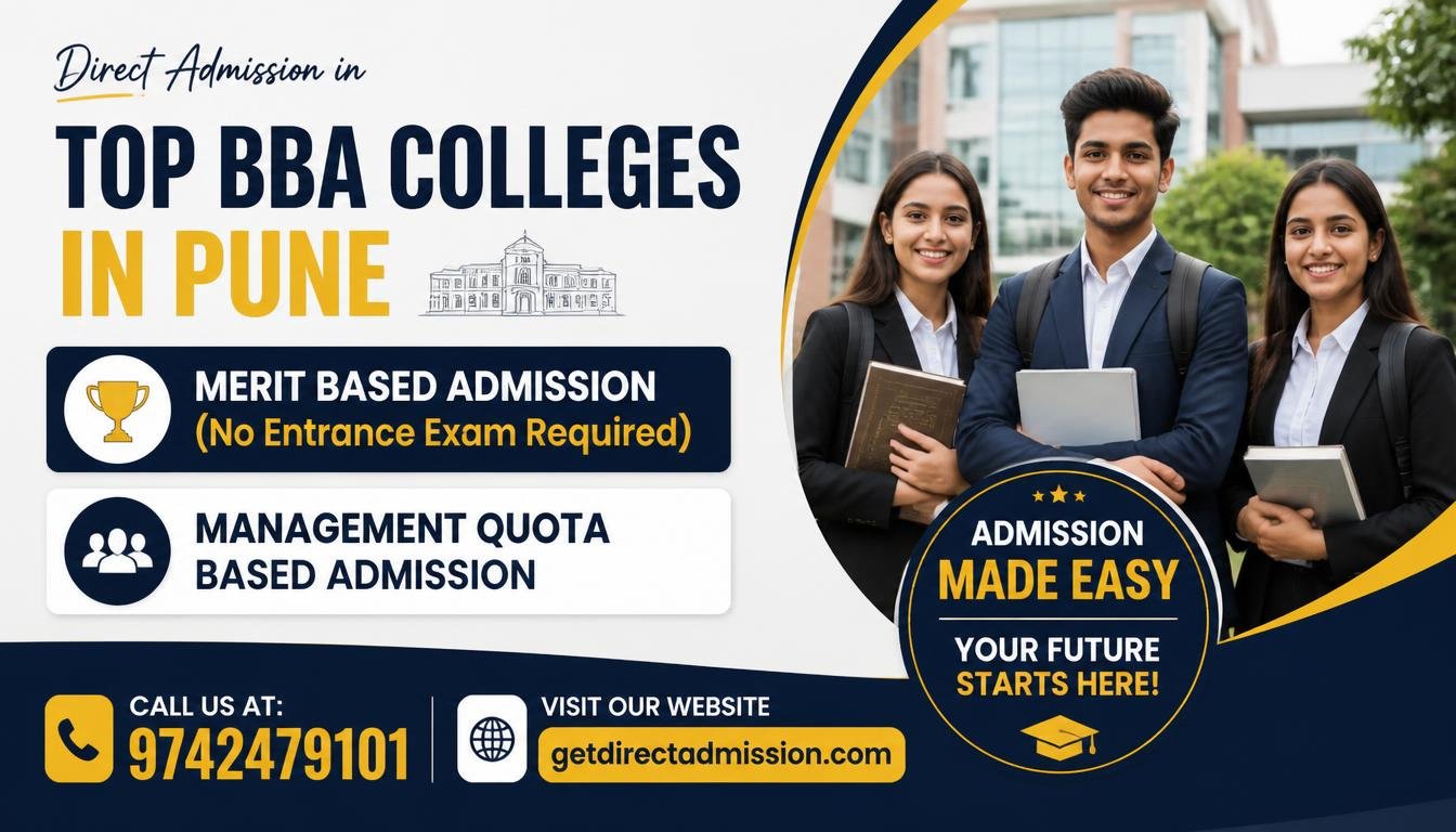 Direct Admission in Top BBA Colleges in Pune