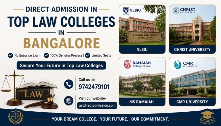 Direct Admission in Top Law Colleges in Bangalore