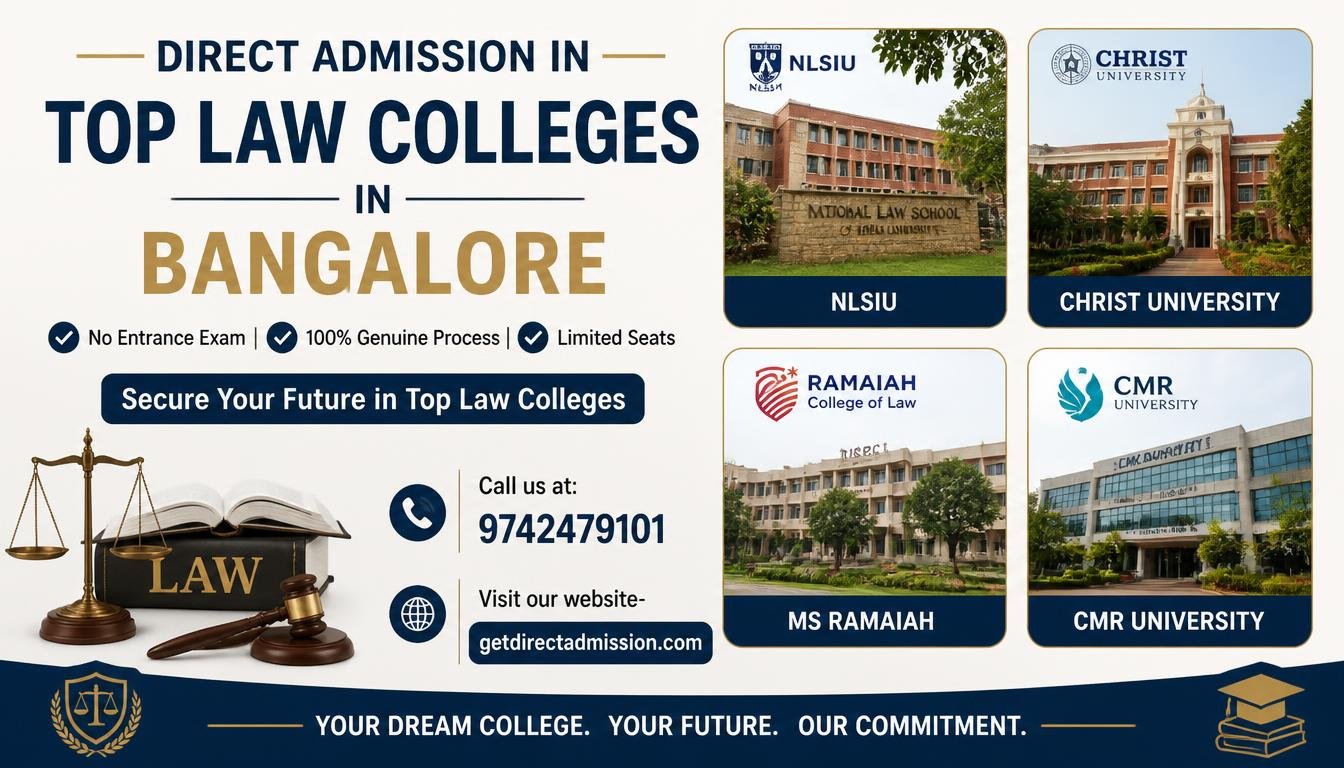 Direct Admission in Top Law Colleges in Bangalore